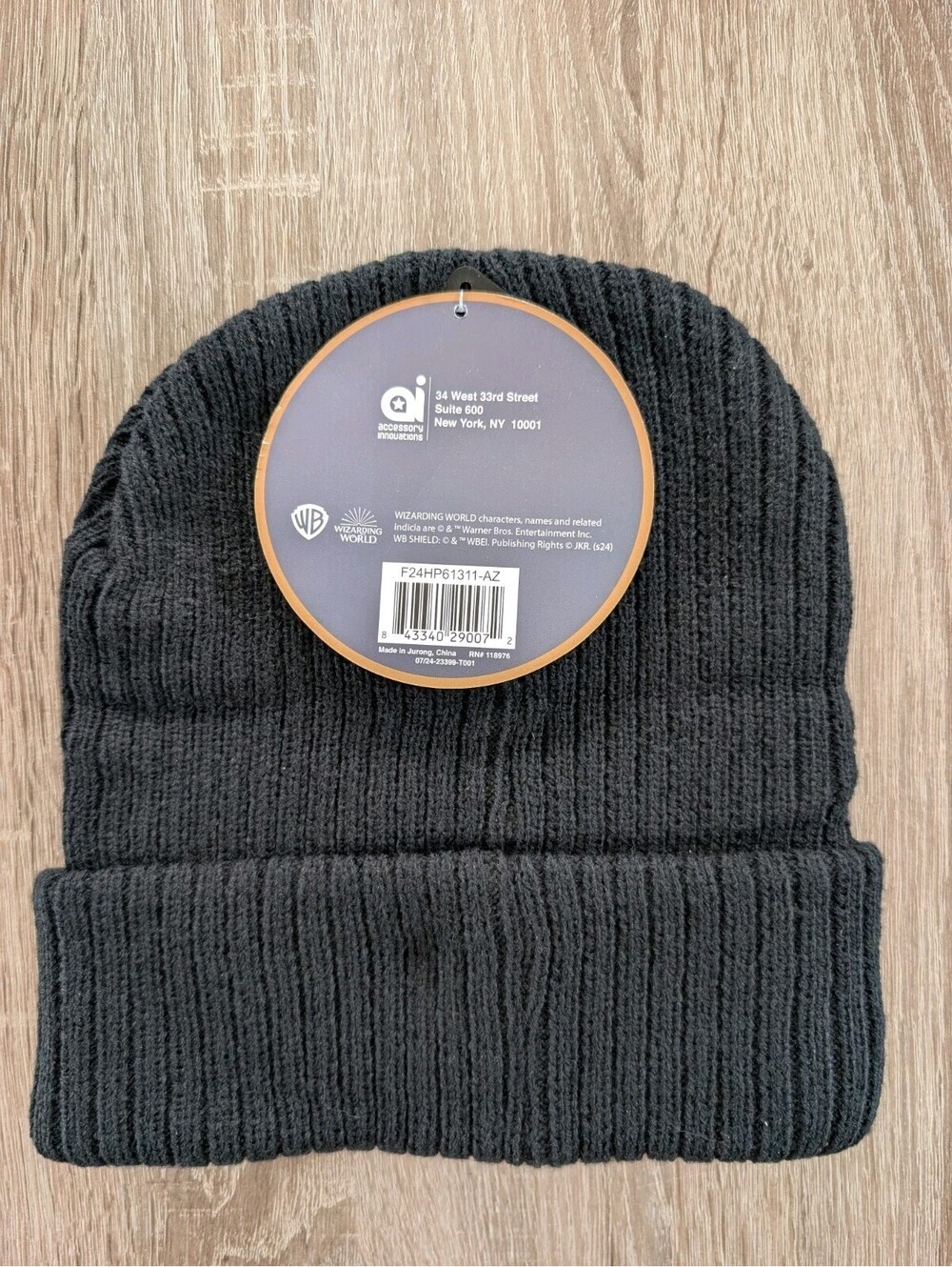 NWT Wizarding World Harry Potter Id Rather Be At Hogwarts Hat Beanie Winter - Picture 4 of 6